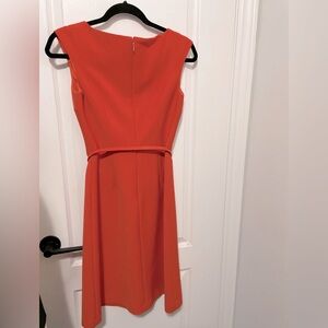 Tory Burch Orange Sleeveless dress. Size 2